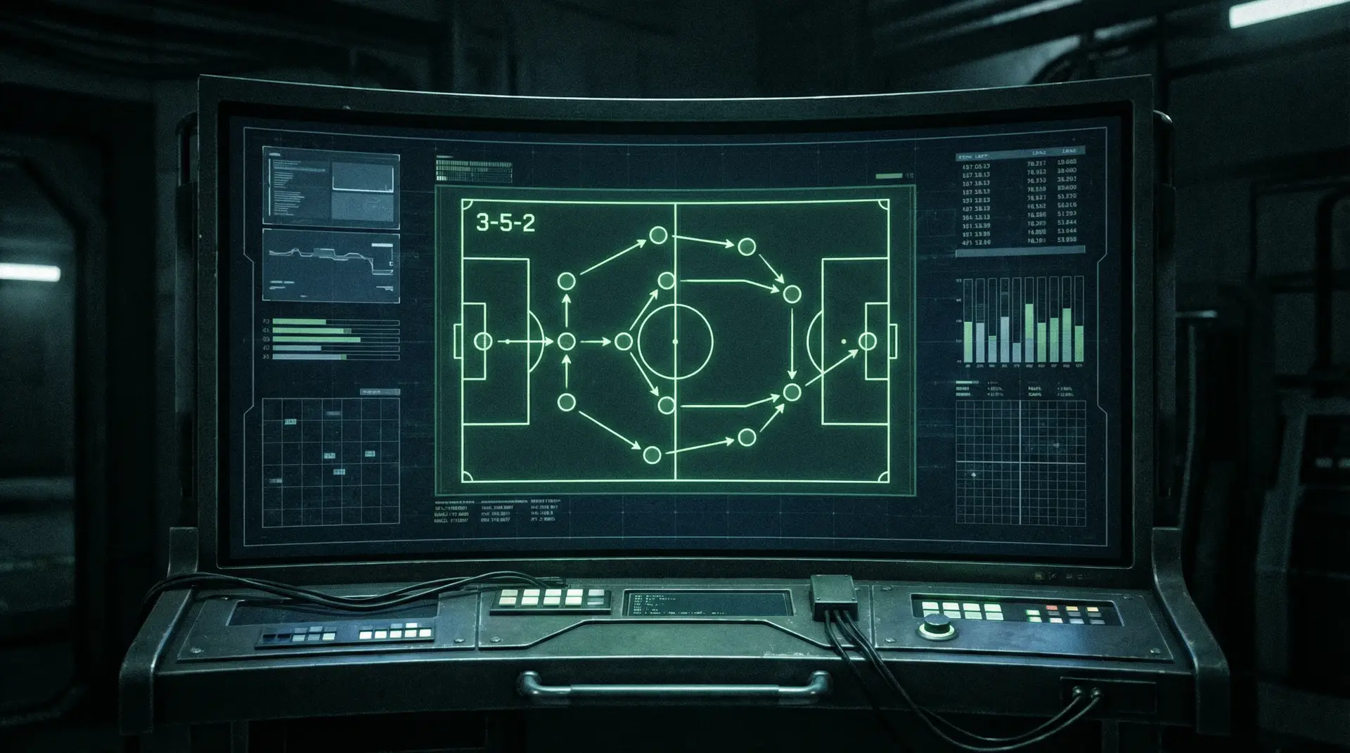 半岛体育 关于三中卫体系战术分析图